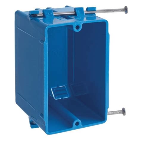 blue electrical roughin box|rough in boxes.